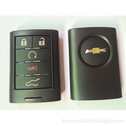 Original Chevrolet Keyless 4+1 button car remote key with 433MHZ